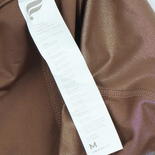 Fabletics Women's Brown Ankle Leggings M