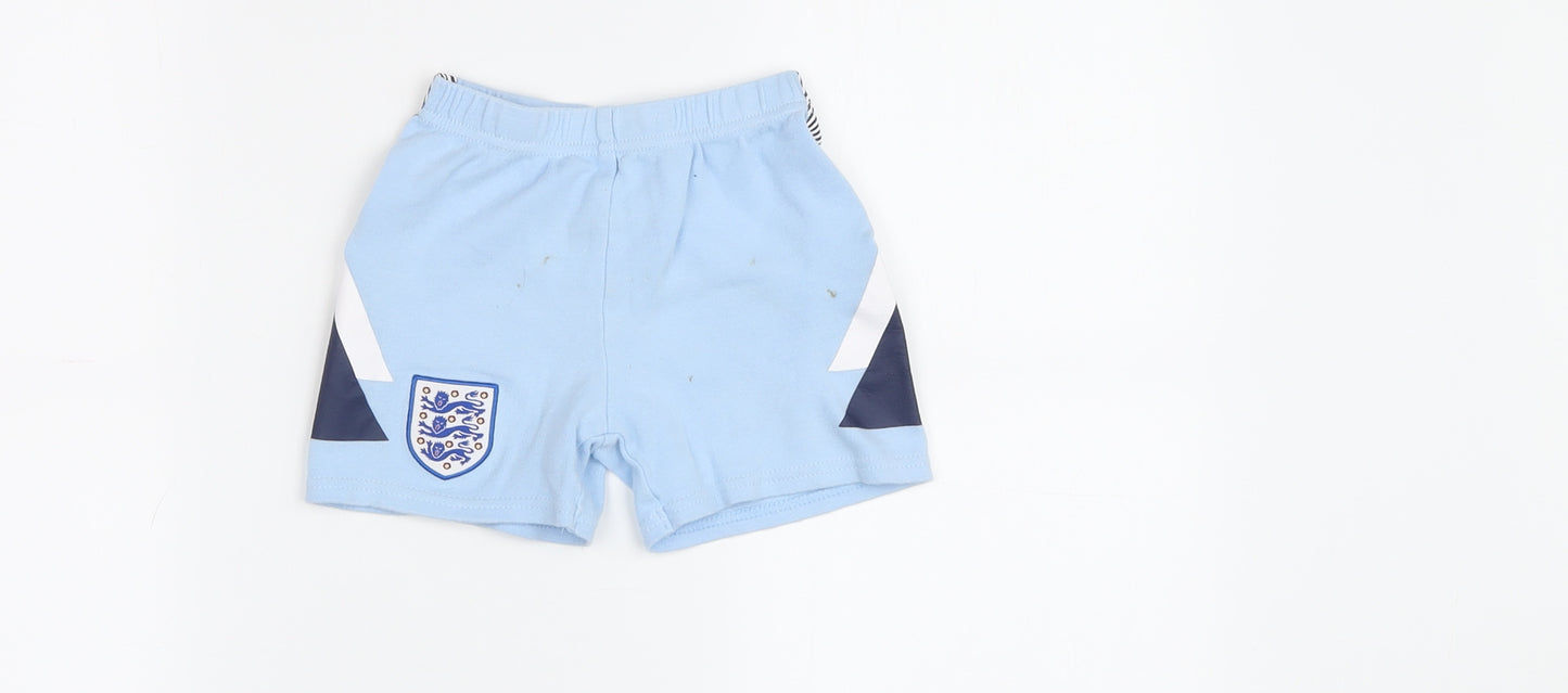 England Baby Blue Shorts 9-12 Months
