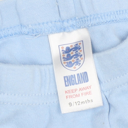England Baby Blue Shorts 9-12 Months