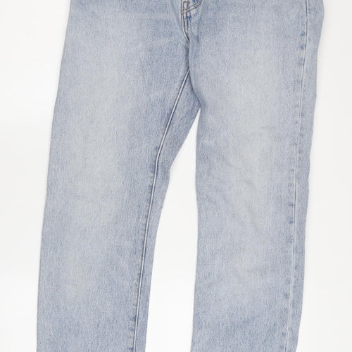 Levi's Men's Blue Straight Jeans Size 26 Button Closure