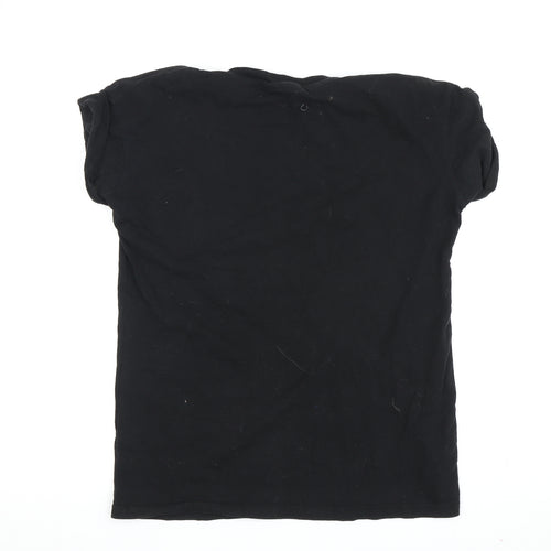 Harry Potter Black T-Shirt Unisex Adults S, Casual Movie Fan Top