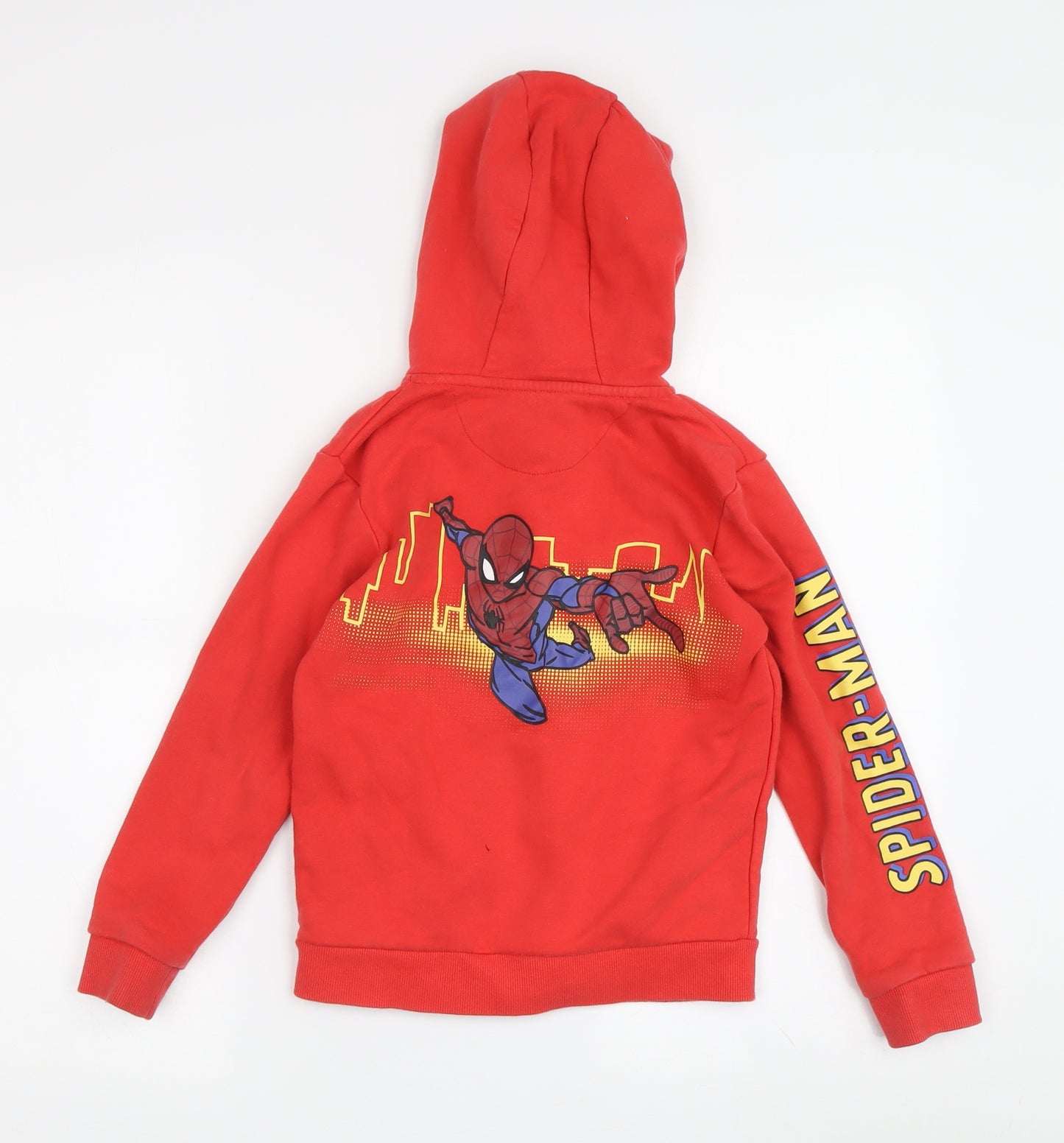 Marks and Spencer Boys Red Spider-Man Hoodie - 6-7 Years