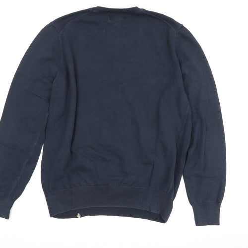 Slazenger Men's Blue Medium Pullover Jumper