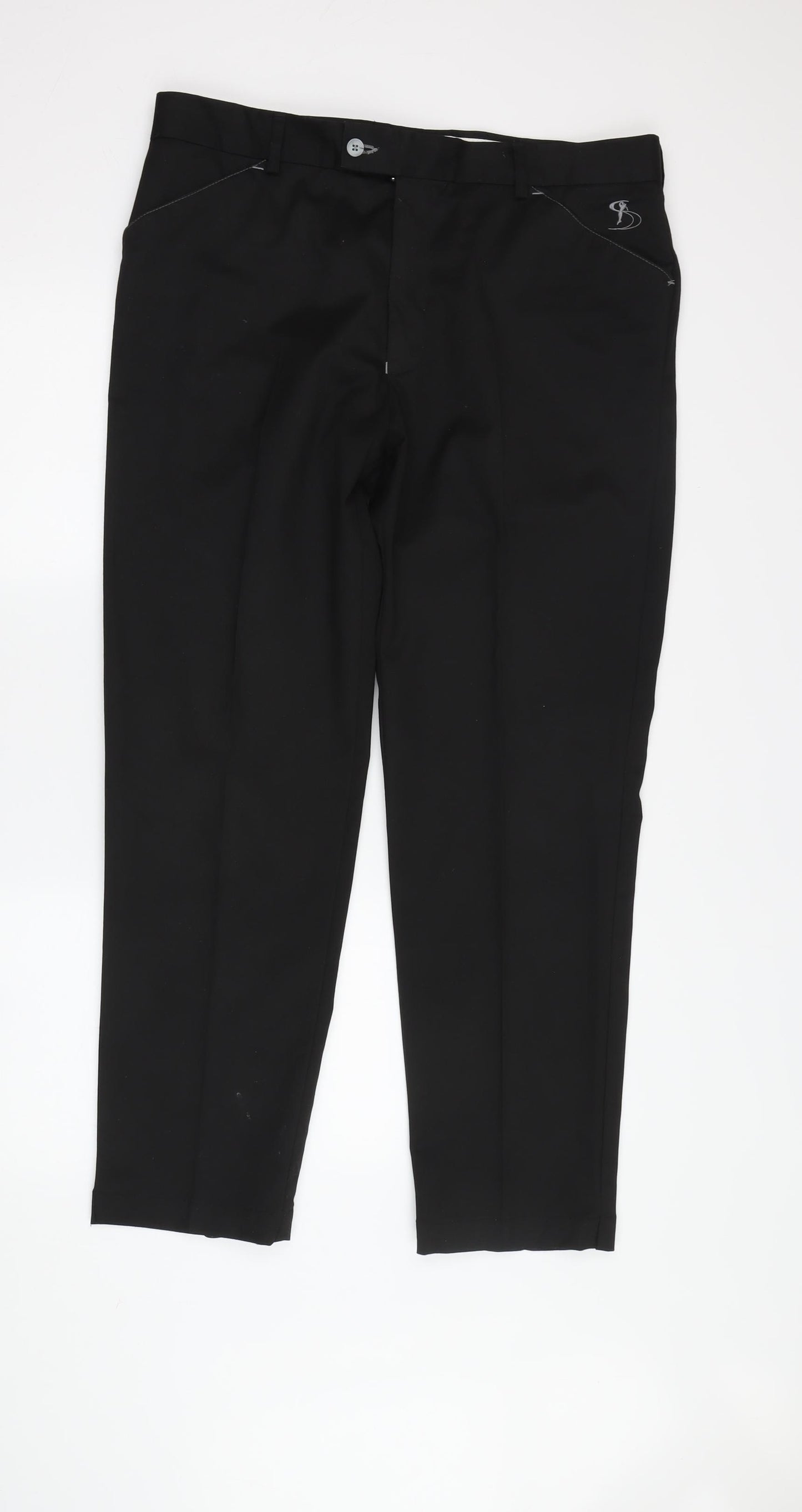 Stromberg Men's Black Slim Trousers 36S Formal