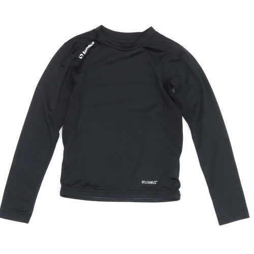 Sondico Boys Black Long Sleeve Active Top 10 Years