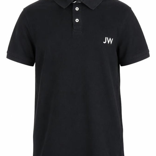 Jack Wills Men's Black S Polo Shirt Logo Accents
