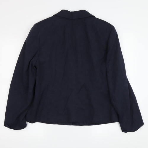 Charter Club Women's Black Blazer, Size 16, Classic Style