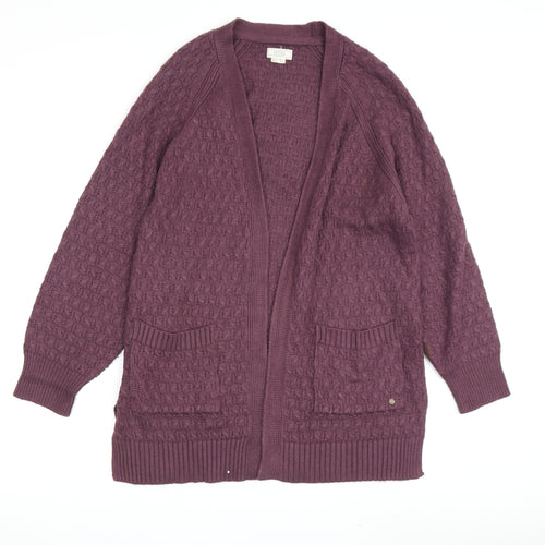 Fat Face Women's Purple Cardigan UK Size 12