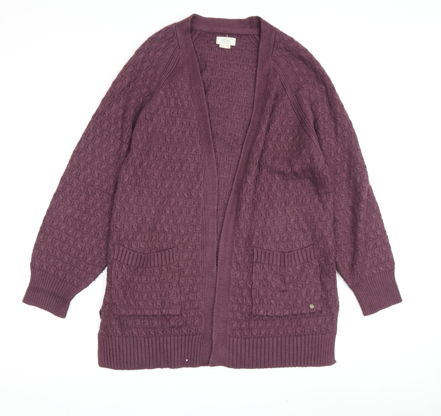 Fat Face Women's Purple Cardigan UK Size 12