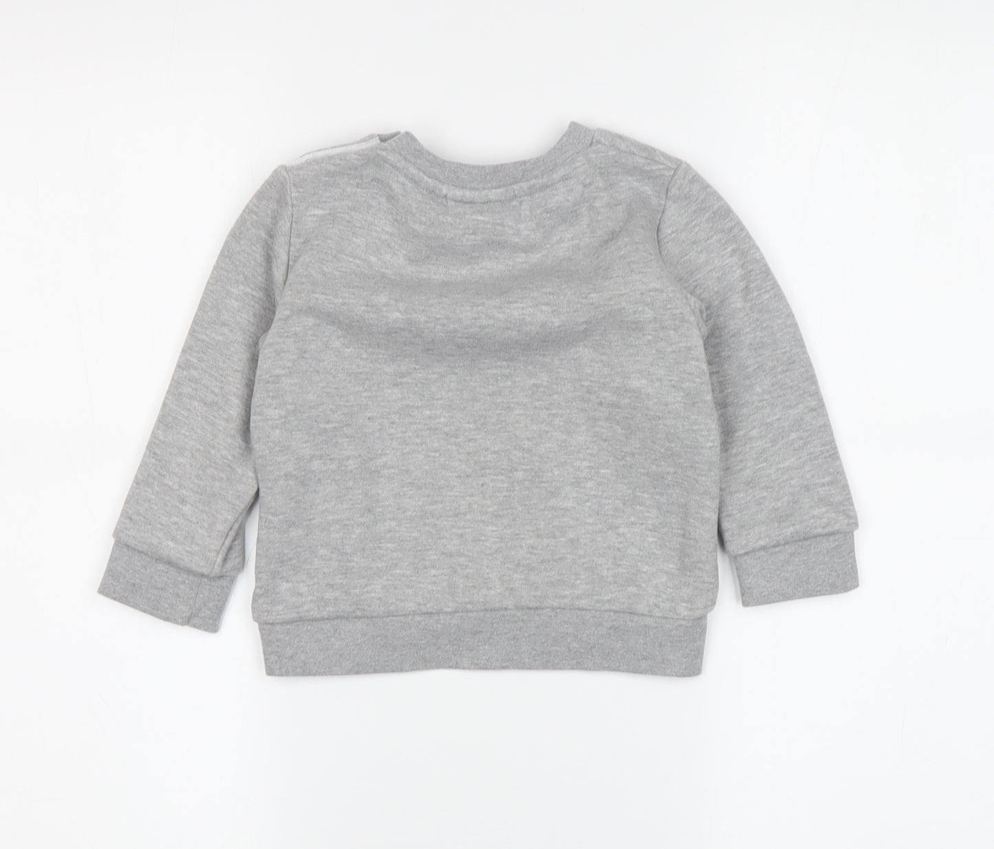 McKenzie Boys Grey Pullover Sweatshirt, 2 Years, Casual Logo Design