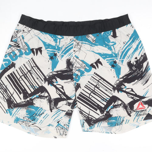 Reebok Men's 2XL Multicoloured Swim Shorts
