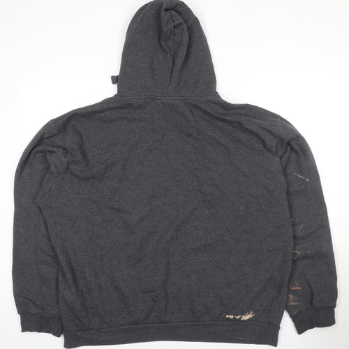 IRON MOUNTAIN Men's Grey 2XL Pullover Hoodie