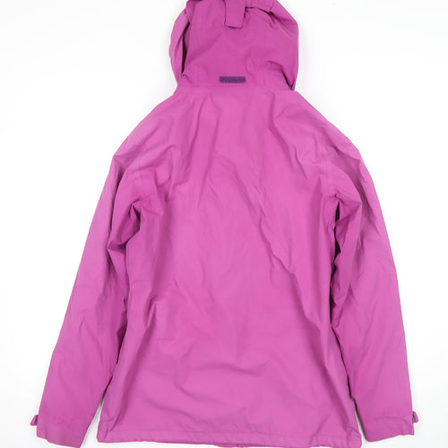 Regatta Women's Purple Mid Length Hooded Jacket Size 10