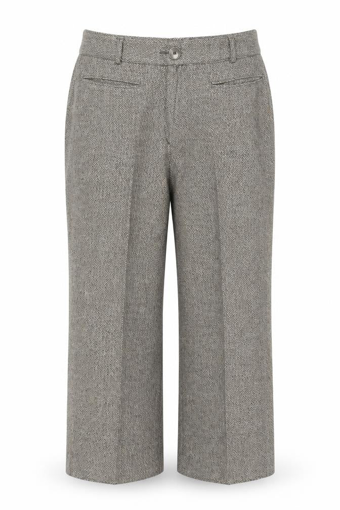 Front view of Cotton Traders Women's Brown Trousers, size 14