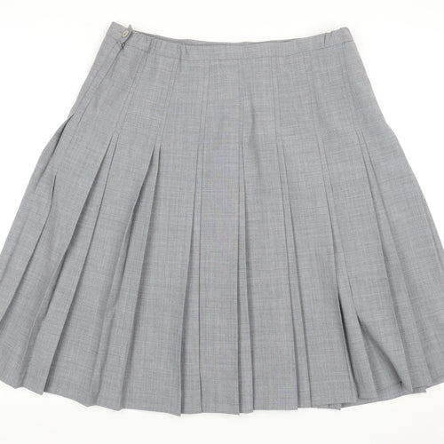Cotswold Collections Women's Grey Pleated Skirt Size 18