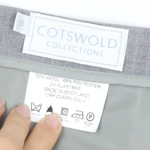 Cotswold Collections Women's Grey Pleated Skirt Size 18