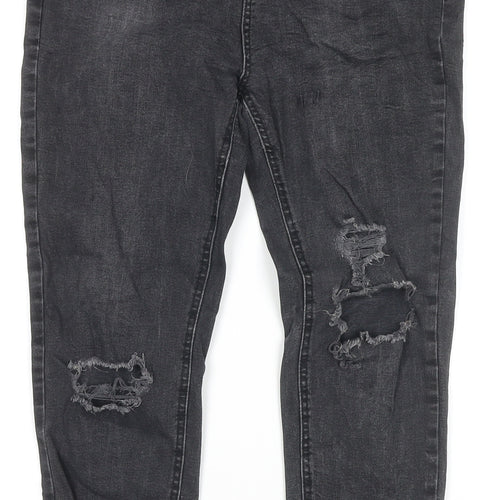 New Look Women's Black Skinny Jeans Size 14
