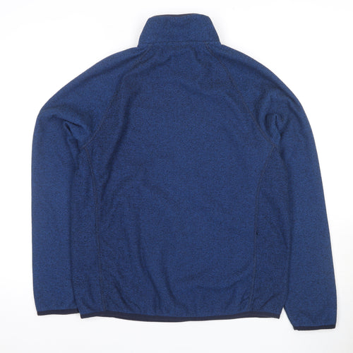 Craghoppers Men's Blue Fleece Pullover Hoodie S