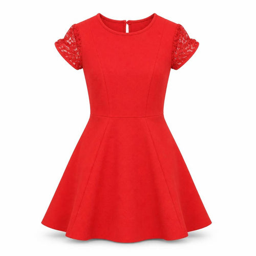 Dorothy Perkins Women's Red Fit & Flare Dress Size 6
