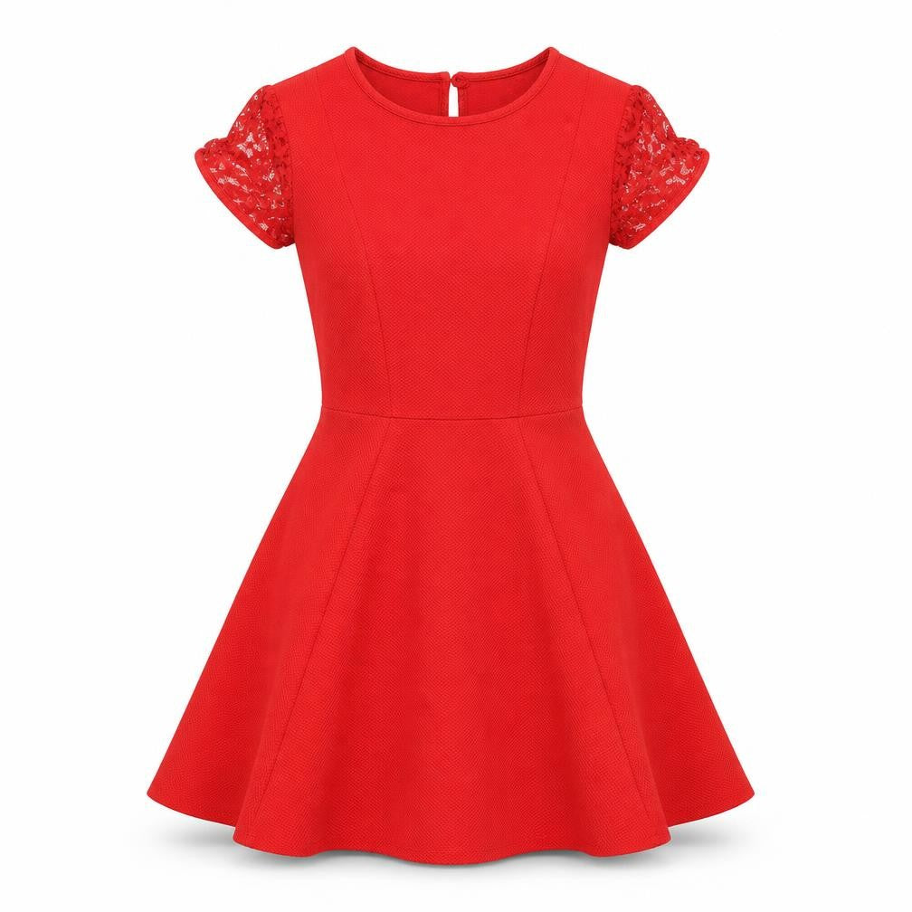 Dorothy Perkins Women's Red Fit & Flare Dress Size 6