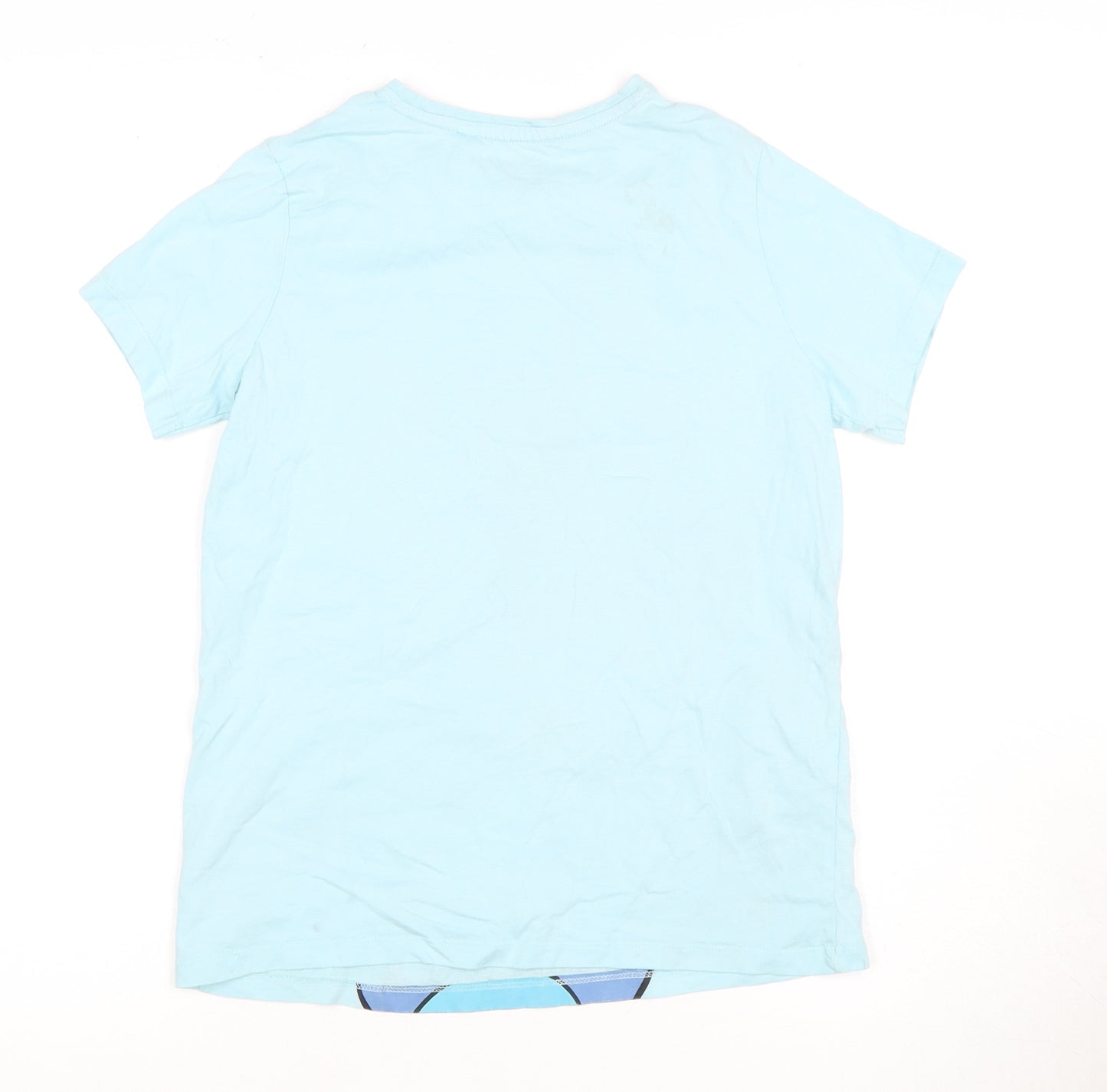 Disney Blue Stitch Teen Nightshirt - Size 11-12, Short Sleeve