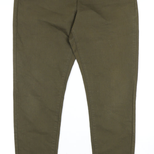 Marks & Spencer Women's Green Jeggings Size 14