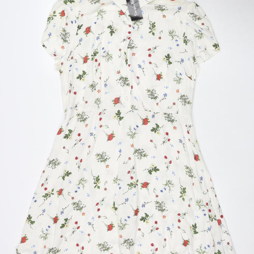 Simply Be Women's Multicoloured Floral Dress Size 18