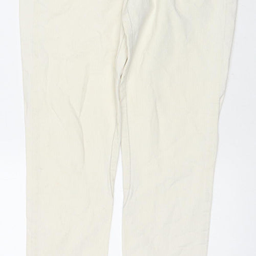 AllSaints Women's Ivory Straight Jeans, Size 27