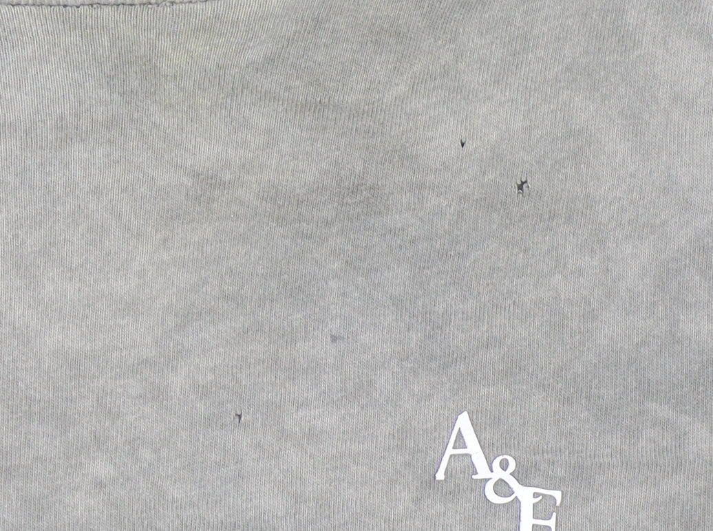 Abercrombie & Fitch Men's Large Green Crew Neck T-Shirt