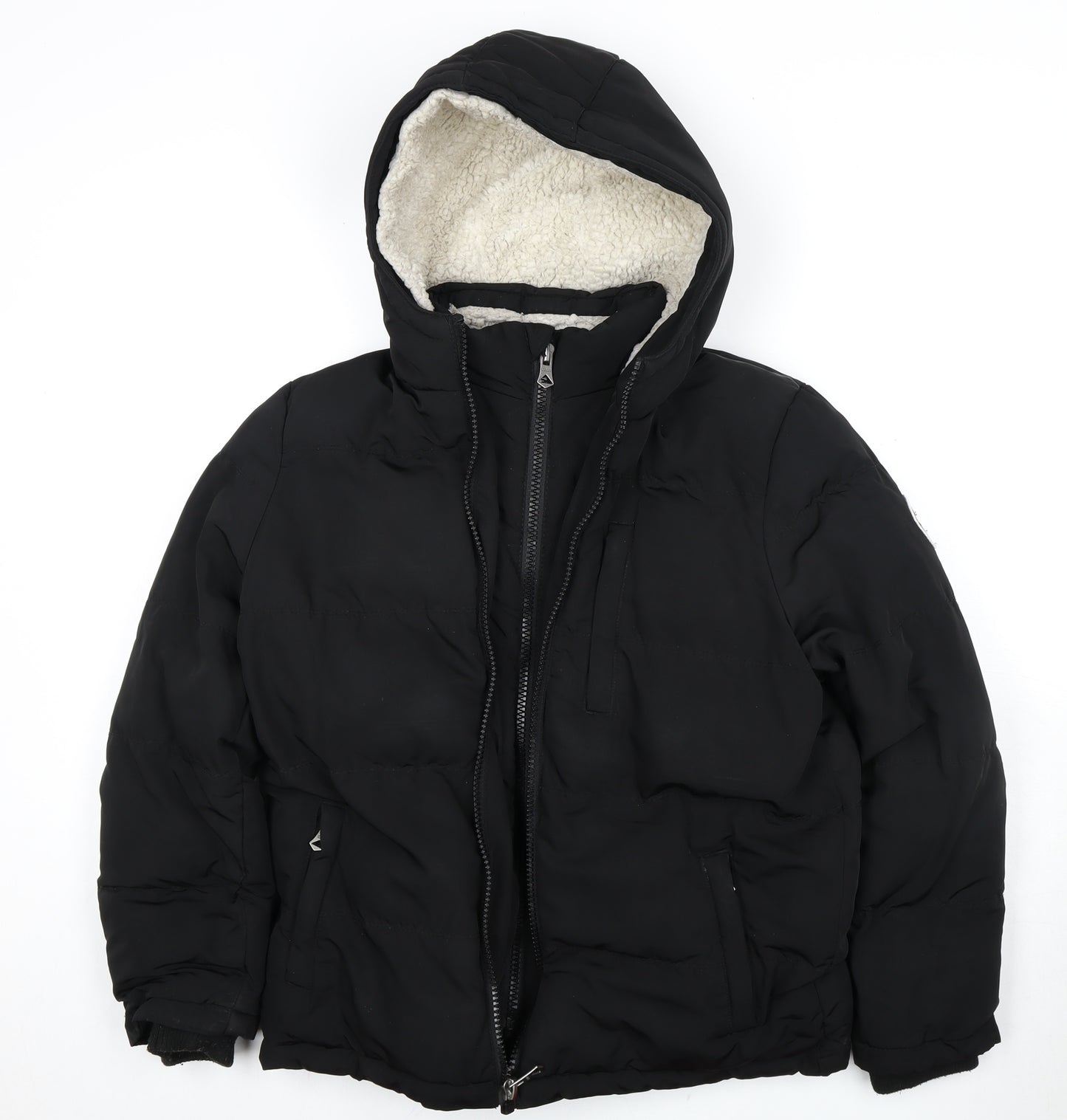 SoulCal & Co Boys Black Puffer Jacket 13 Years