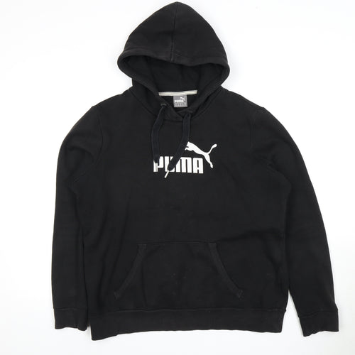 Puma Unisex Black XL Pullover Hoodie