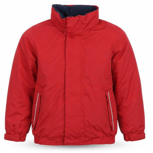Regatta Boys Red Jacket, 7-8 Years, Lined & Padded