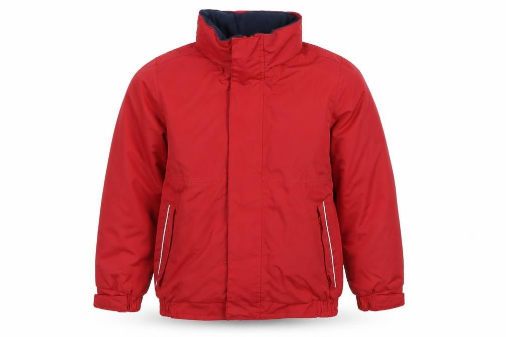 Regatta Boys Red Jacket, 7-8 Years, Lined & Padded