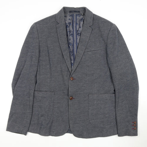 Ted Baker Men's Grey Blazer 4 Jacket