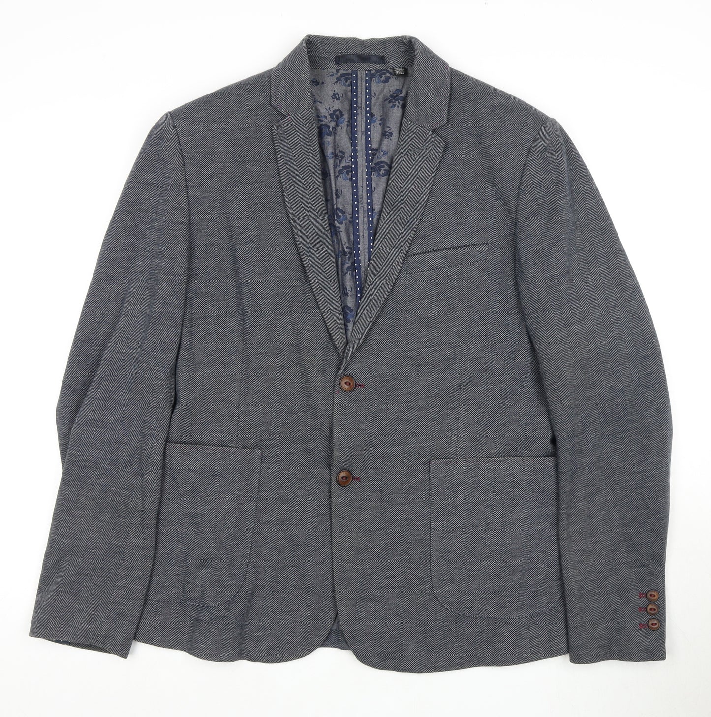 Ted Baker Men's Grey Blazer 4 Jacket