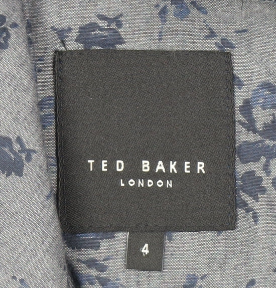 Ted Baker Men's Grey Blazer 4 Jacket