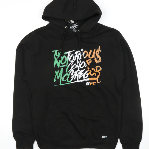 UFC Men's Black Small Pullover Hoodie