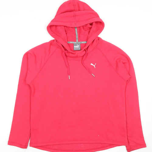 Puma Women's Pink Pullover Hoodie Size 10