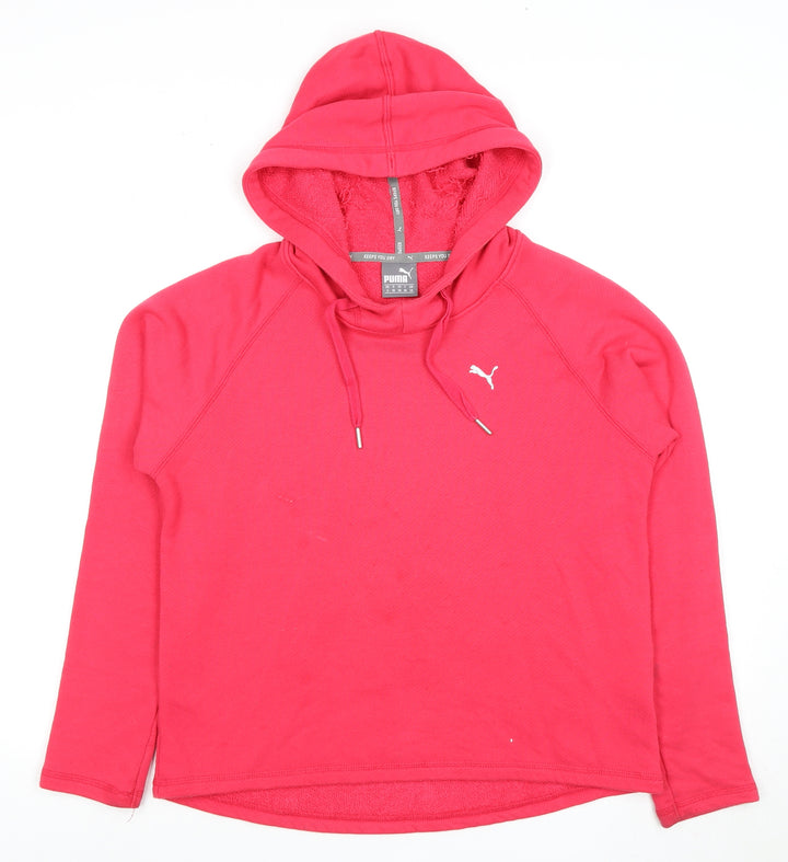 Puma Women's Pink Pullover Hoodie Size 10