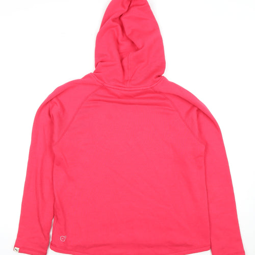Puma Women's Pink Pullover Hoodie Size 10