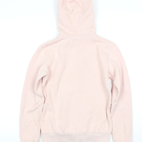 Puma Girls Pink Hoodie Full Zip Logo 13-14 Years