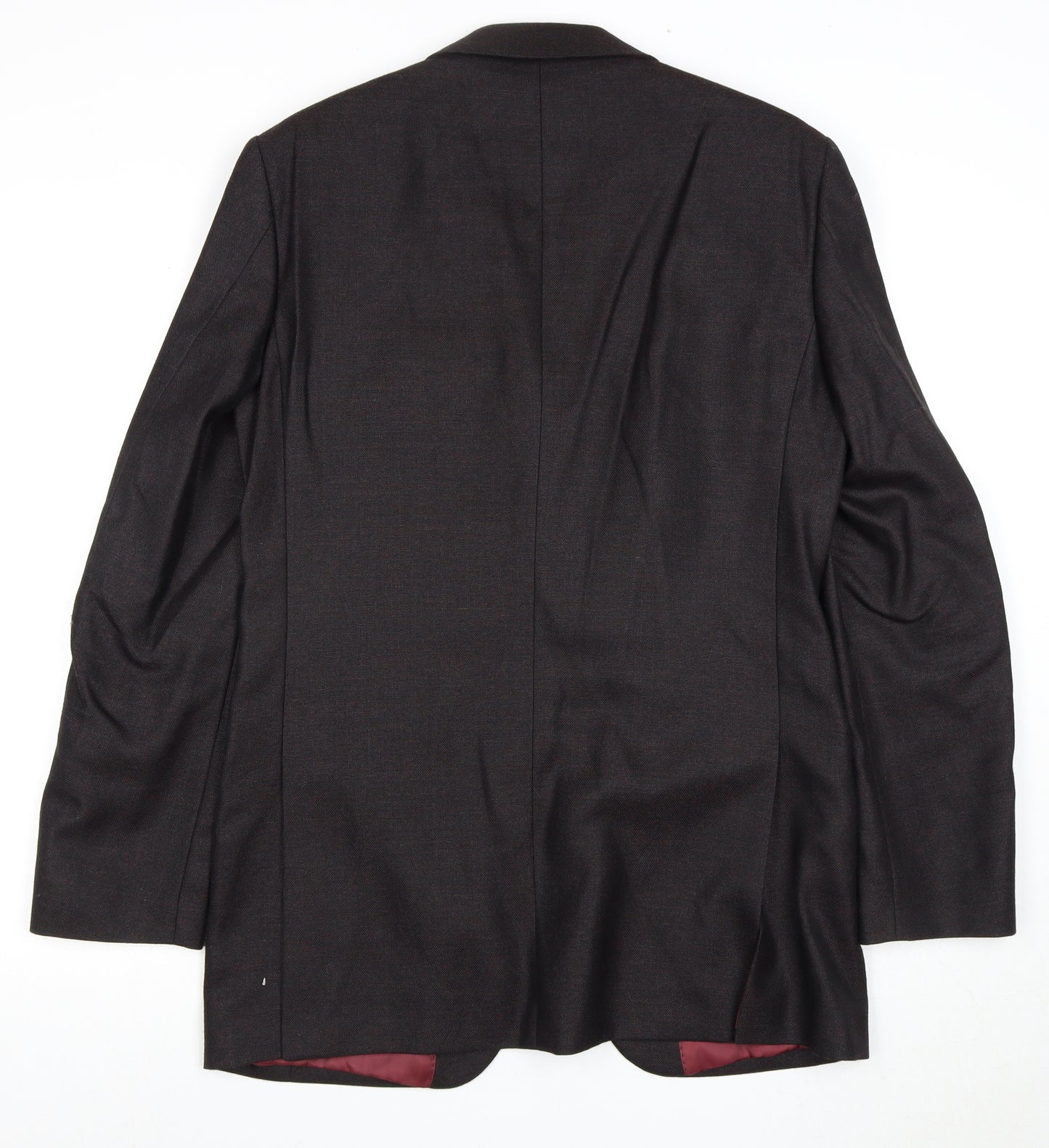 Pierre Cardin Men's Brown Wool Blazer, 38R, Formal Style