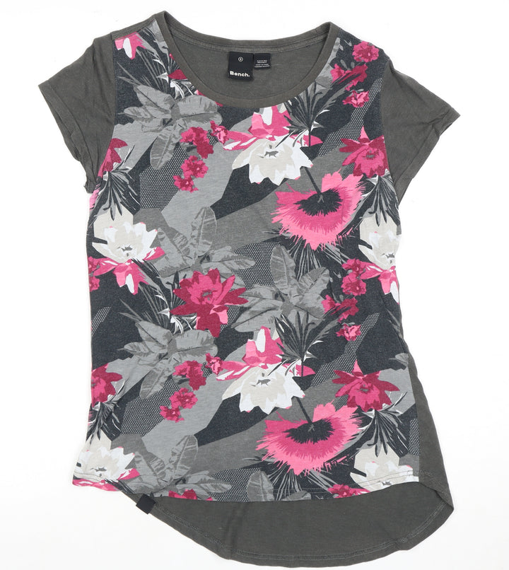 Bench Women's Multicoloured Floral T-Shirt, Size S