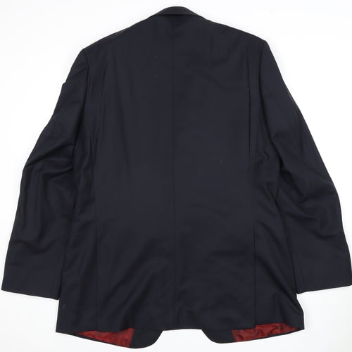 Pierre Cardin Men's Blue Blazer Long 42L Formal