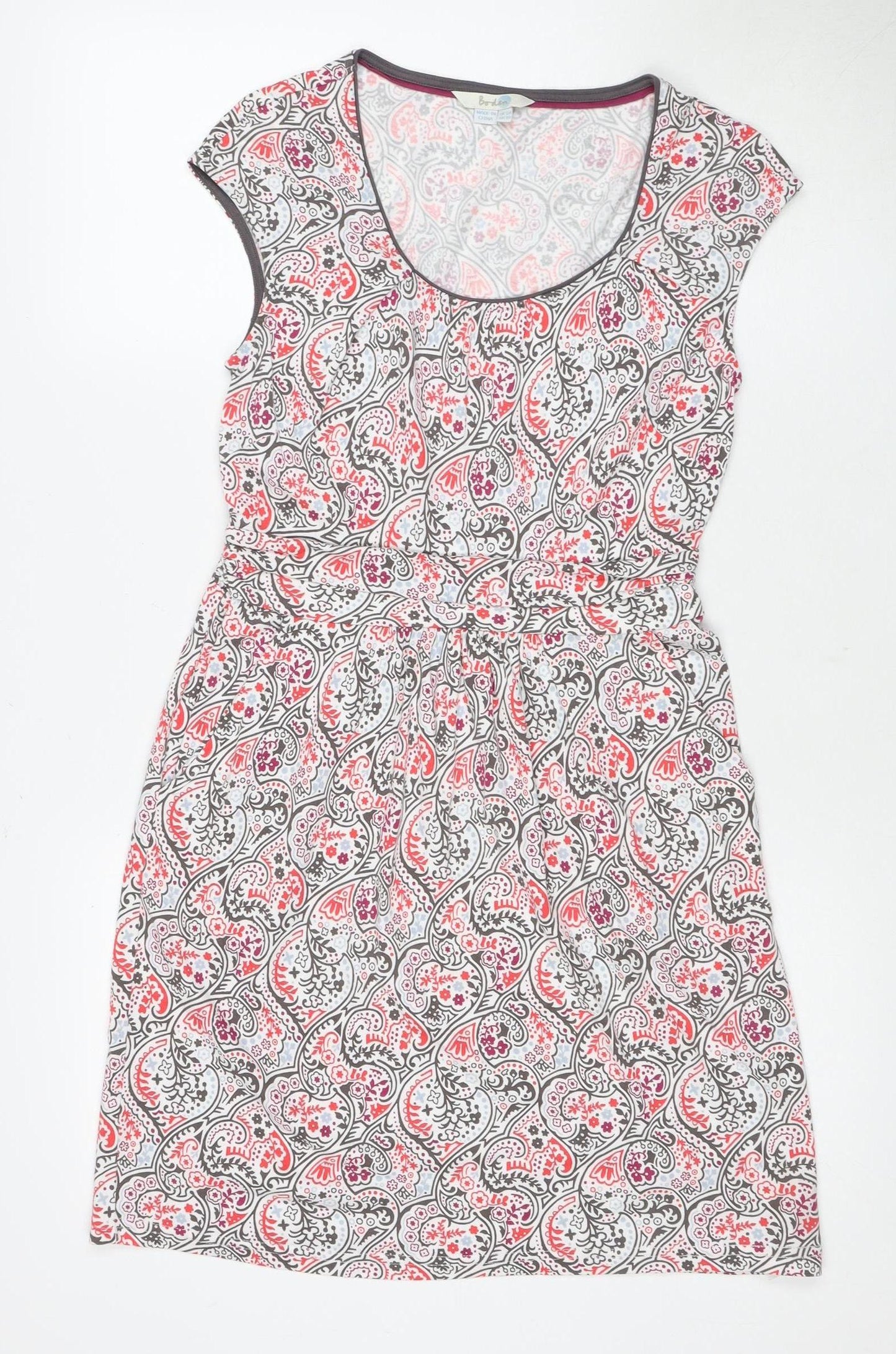 BébéMonde Women's Multicoloured Paisley Dress, Size 12