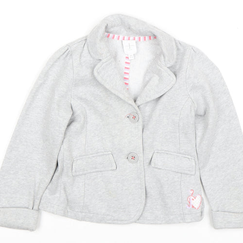 Jasper Conran Girls Grey Blazer Jacket 3-4 Years