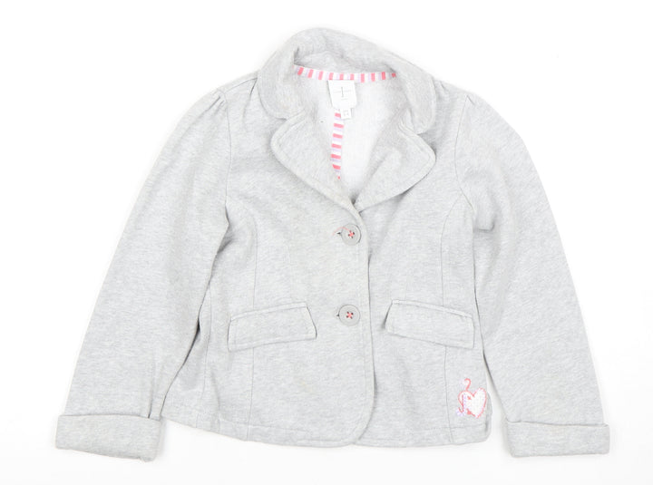 Jasper Conran Girls Grey Blazer Jacket 3-4 Years