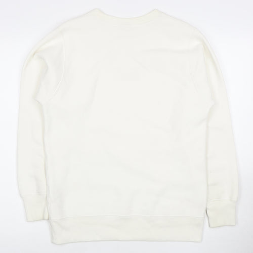 Champion Men's White Small Pullover Sweatshirt