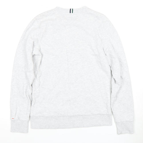 Jack & Jones Men's White S Sweatshirt Pullover Graphic