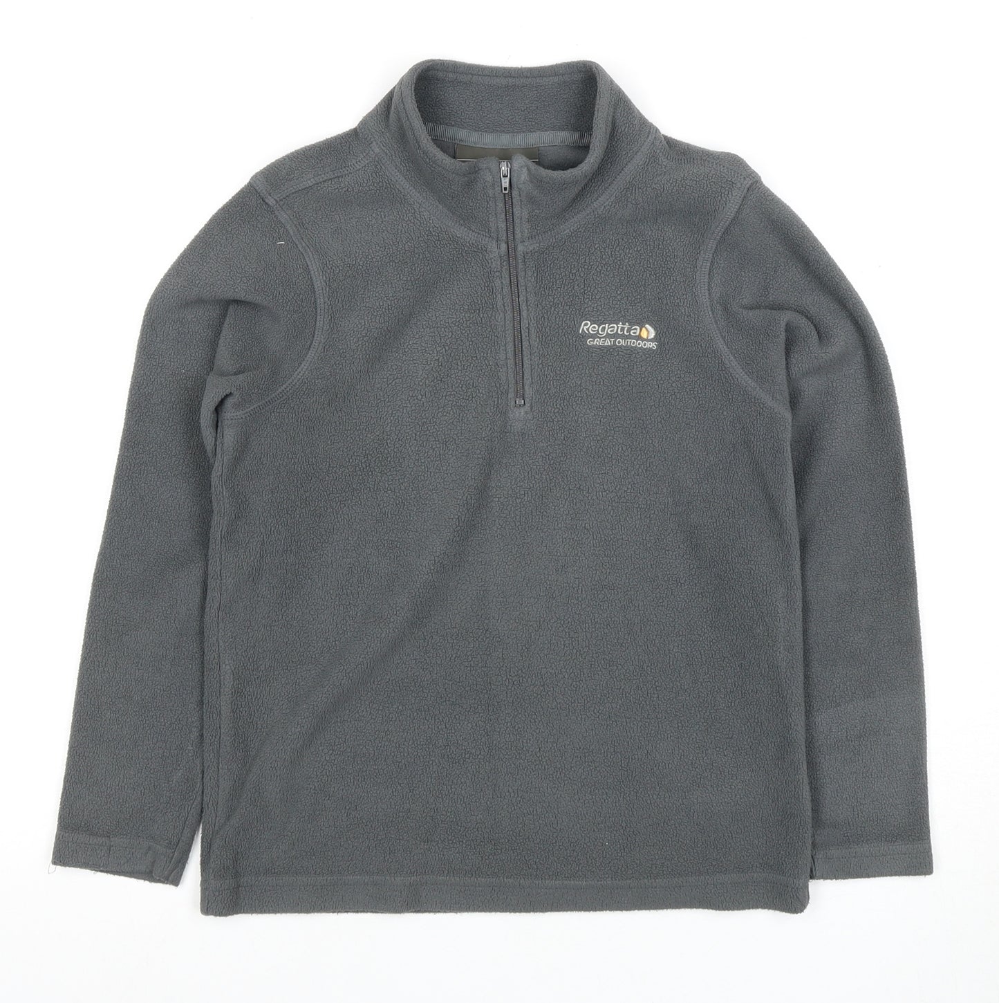 Regatta Boys Grey Fleece Sweatshirt 9-10 Years